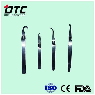 Устойчивые стальные DTC ортодонтические зубные задние кронштейнные трубные пинцеты для легкой обработки