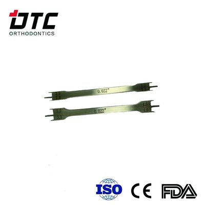 Двухконечный габарит позиционирования - основной инструмент для DTC ортодонтического стоматологического инструмента