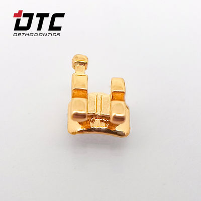 Сертификат CE DTC Orthodontic Dental Roth MBT Golden Delicate Серия скобки с крючками Машины Источник питания