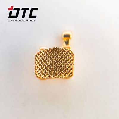Сертификат CE DTC Orthodontic Dental Roth MBT Golden Delicate Серия скобки с крючками Машины Источник питания