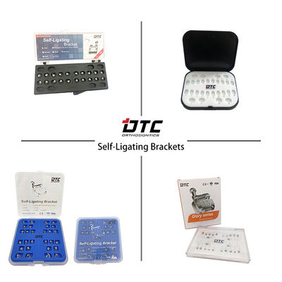 ISO и CE сертифицированный DTC самосвязывающийся скобки MBT Roth зубные брекеты изготовлены в Ханчжоу