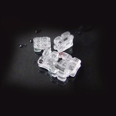 Ортодонтическое лечение с помощью DTC Sapphire Bracket Dental Brace Стандарт ISO