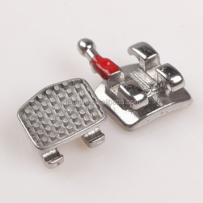 DTC Mim Monoblock Orthodontic Laser Dental Bracket MBT Roth Metal Brace с 3W/Hook