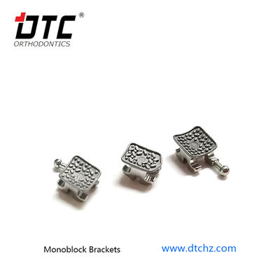 DTC Mim Monoblock Orthodontic Laser Dental Bracket MBT Roth Metal Brace с 3W/Hook