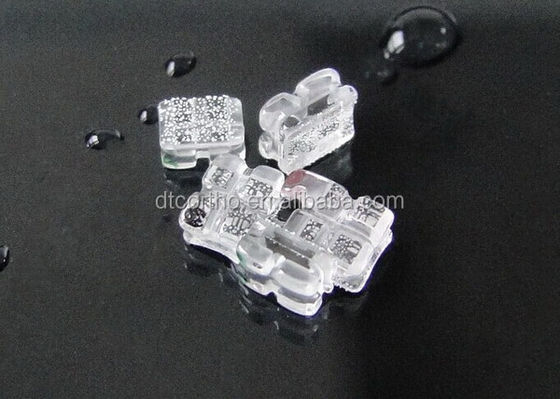 Ортодонтическое лечение с помощью DTC Sapphire Bracket Dental Brace Стандарт ISO