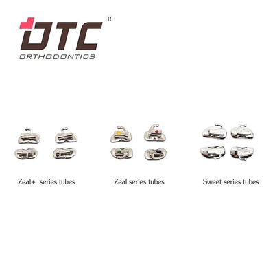 DTC Orthodontic Dental Bondable Roth MBT Molar Buccal Tubes с сертификатом CE ISO