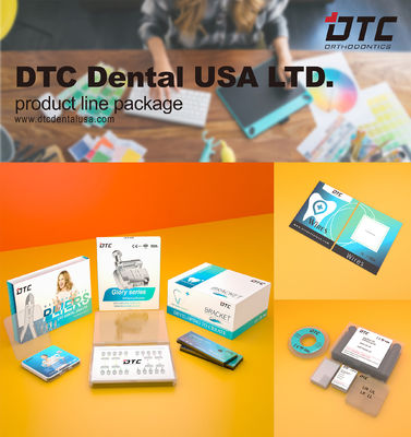 DTC ортодонтические зубные типодонтные скобки Модель на заказ, сделанная для ручной и OEM